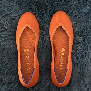 Barely warn Rothy’s Fawn size 10